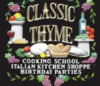 Classic Thyme Kids Cooking Camps