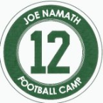  Joe Namath Football Camp 